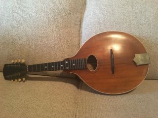 Vintage Mandolin Gibson Style A Patent 1898 and 1906 2