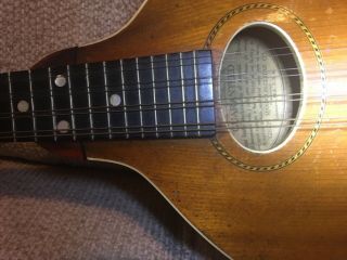 Vintage Mandolin Gibson Style A Patent 1898 and 1906 4