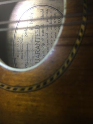 Vintage Mandolin Gibson Style A Patent 1898 and 1906 5
