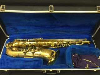 King Sml Marigaux Tenor Sax,  Made In Paris 1968 Rare,  Selmer Yamaha Great Player