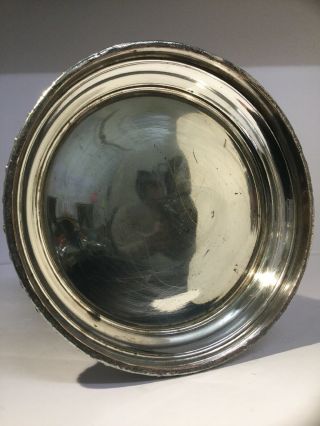 Antique Georgian Silver Sheffield Plate Copper Wine Bottle Holder Coaster c1800s 4