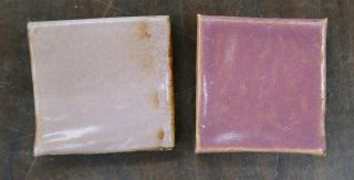 Batchelder Tile Hand - cut Hand - glazed Rare California CHOOSE COLOR 5