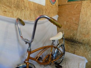 1968 SCHWINN STINGRAY MIDGET MINI MUSCLE BIKE VINTAGE KRATE COPPERTONE DELUXE 16 10