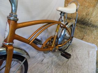 1968 SCHWINN STINGRAY MIDGET MINI MUSCLE BIKE VINTAGE KRATE COPPERTONE DELUXE 16 12