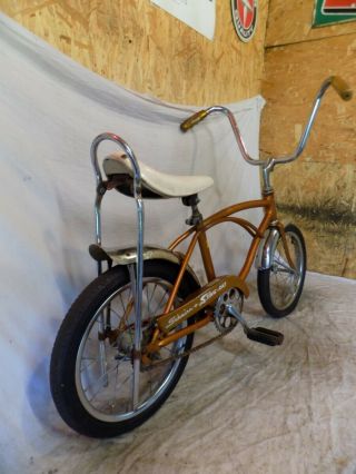 1968 SCHWINN STINGRAY MIDGET MINI MUSCLE BIKE VINTAGE KRATE COPPERTONE DELUXE 16 2