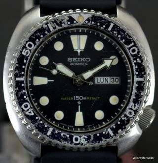 Vintage Seiko 150m Divers 6309 - 7049 Turtle