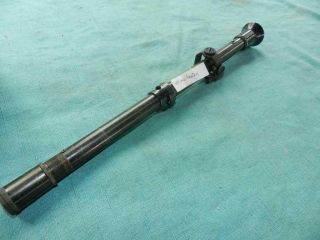 Vintage Winchester A5/b5,  Or 5x Blued Scope With Mounts