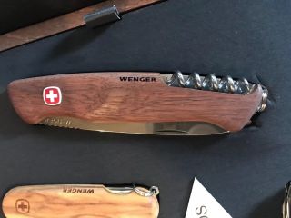 Wenger United Woods Limited Edition Knife Set 674/2013 Rare 10