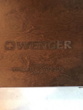 Wenger United Woods Limited Edition Knife Set 674/2013 Rare 3