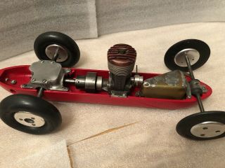 Duromatic McCoy Invader 1950’s Tether Car Rare Piece 3