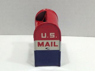 Vintage Tin U.  S.  Mail Box Toy - - - Made in Japan 3