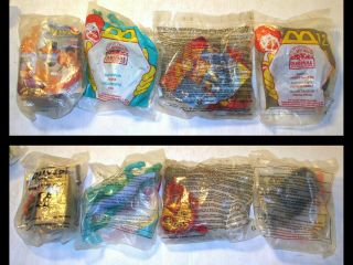 Vintage 1990s McDonalds/Wendy ' s/Burger King Toys Jetsons/Yogi/Disney/Alf 4