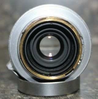 RARE Leica SUMMARON 1:2.  8/35mm Rangefinder Lens In Screw Mount 3