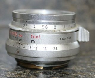 RARE Leica SUMMARON 1:2.  8/35mm Rangefinder Lens In Screw Mount 4