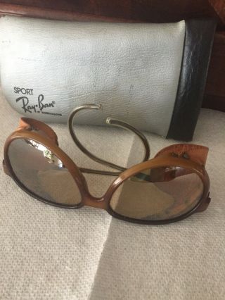 Vintage Ray Ban Sport Glacier Sunglasses By Bausch & Lomb