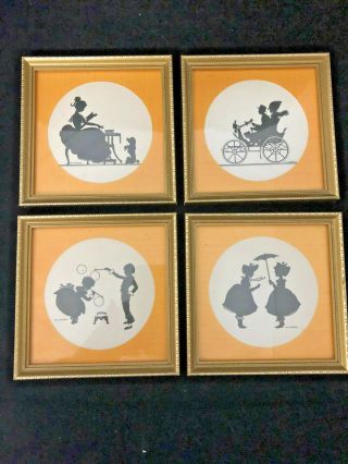 Collectors: A Set Of 4 Vintage Silhouettes - $1 Eofy