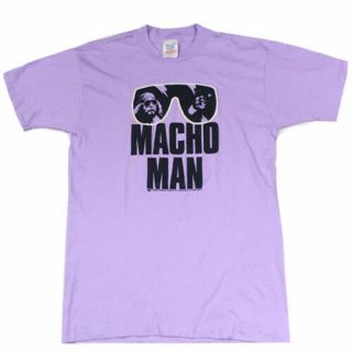 Vintage Macho Man T - Shirt Wwf Wwe Wrestling Randy Savage 1988