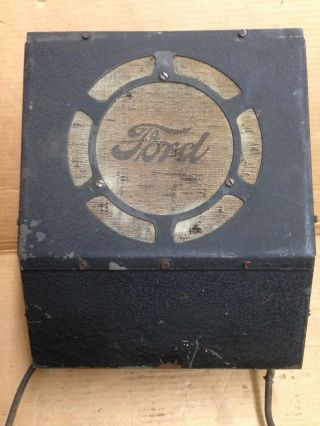 1933 1934 Ford Rare Complete Ashtray Radio 3