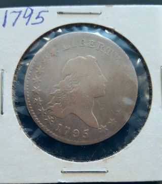 1795 Flowing Hair Half Dollar - Rare Coin -
