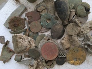 Ancient/group Of Interesting Metal Detector Finds From Norfolk Field No A3