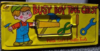 Vintage Big Boy Tool Chest Toy Complete With Tools Ohio Art 660a175
