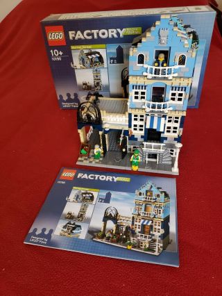 Lego Factory Market Street (10190) 100 Complete W/box & Instructions Very Rare