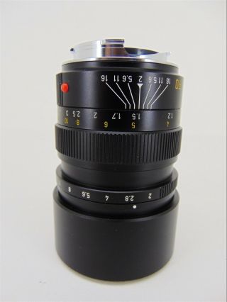 Vintage Leitz Summicron - M 1:2/90mm Camera LENS 3437083 - Canada 2
