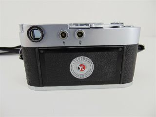 Vintage Leica M3 35mm Rangefinder Film Camera Body Only No.  985020 4