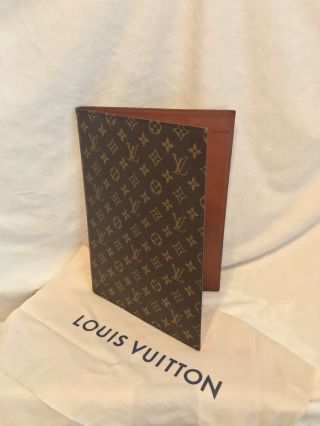 Rare Louis Vuitton Monogram Writing Folder Note Organizer Legal Size,  Lawyer