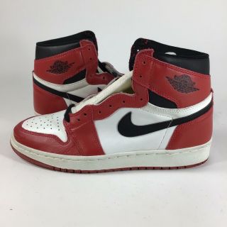 Ultra Rare 1994 Air Jordan 1 Retro Chicago Pc Sample 130207101 Size 9,  H5