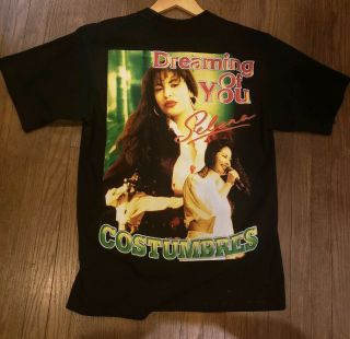 Vtg Selena Shirt Large 90s Tribute Bootleg Fugees Nas Rap Tee Snoop Dogg Sade 2