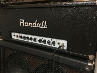 Randall Rg100es Solid State Guitar Amplifier Head Dimebag Darrell - Vintage