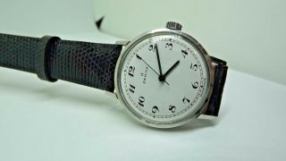 Vintage Zenith Midsize Breguet numerals cal 2542 watch c.  1960s 2