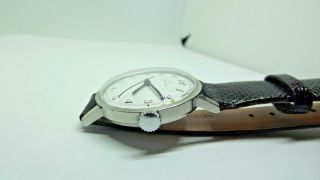Vintage Zenith Midsize Breguet numerals cal 2542 watch c.  1960s 3