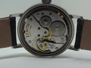 Vintage Zenith Midsize Breguet numerals cal 2542 watch c.  1960s 5