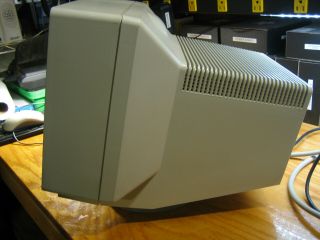 IBM Personal System/2 Color Display CRT Monitor Model 8515 001 VGA Vintage PS/2 8
