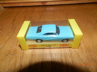 Vintage 1960s Aurora Thunderjet 1386 " Teal " Xl500 T - Jet Ho Slot Car