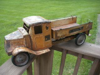 Vintage Steelcraft City Ice Co Mack 1920’s Truck 24 " Long