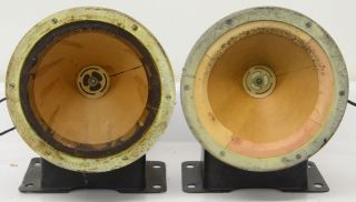 20s vintage RCA 8  Field Coil Theater Horn Speaker driver Western Electric era 3