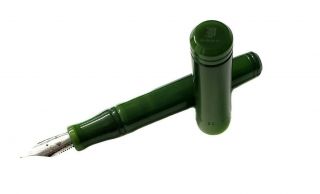 Franklin - Christoph Pocket 20 Fountain Pen - Vintage Green - Medium Hpsteel Nib