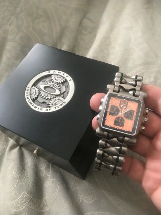 Oakley Minute Machine Watch Copper Rare Metal
