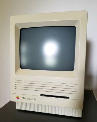 Macintosh Se/30 (vintage Apple Computer) Beautifully Restored