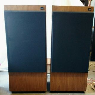 Vintage Set Of 2 Jbl L100t L100 Titanium 12 " Floor Speakers