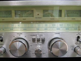 Sansui G - 8000 am fm stereo receiver vintage 1970 ' s analog G8000 pure power dc 4