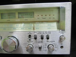 Sansui G - 8000 am fm stereo receiver vintage 1970 ' s analog G8000 pure power dc 5