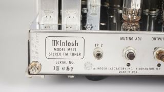 McIntosh MR71 Vacuum Tube Stereo FM Tuner - Vintage Classic Audiophile 10