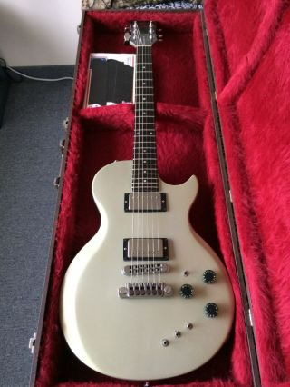 1981 Gibson Sonex Artist.  Very Rare Silver Finish One Of Only A Hundred Made