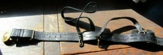Wwii Navy Naval Officer Sword Belt By H&h - Size 30