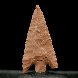 Ancient Neolithic Jasper Arrowhead - 29.  9 Mm Long - Sahara