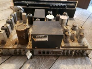 Vintage McIntosh Mx 110 Tuner Preamplifier Tube Stereo Preamp 9